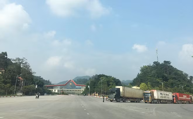 Trong thời gian tới hàng hoá nông sản đổ về cửa khẩu lớn sẽ xảy ra tình trạng ùn ứ, ách tắc hàng hóa.