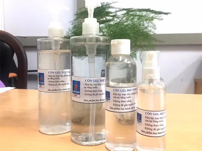 Sản phẩm VPI-Gel do VPI nghiên cứu sản xuất.