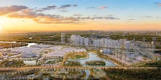 Nối tiếp bước chân “người khổng lồ” với những biểu tượng Landmark 81, Công viên Central Park nâng tầm diện mạo TP.HCM, Vinhomes mang đến Vinhomes Grand Park với 3 siêu tiện ích Công viên 36ha, Đại lộ Ánh sáng và Bến thuyền cao cấp Manhattan Glory.