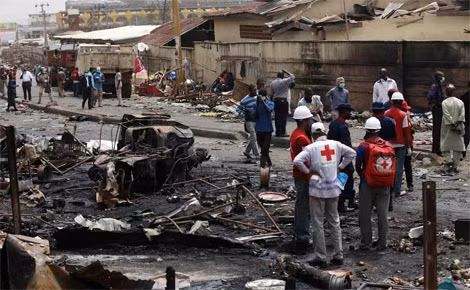 Boko Haram đứng đằng sau các tội ác ghê tởm ở Nigeria và nhiều quốc gia khác ở châu Phi. (ảnh: AP).
