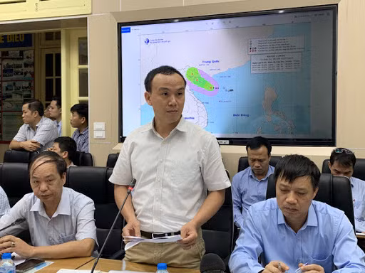 Ông Hoàng Phúc Lâm, Phó Giám đốc Trung tâm Dự báo Khí tượng – Thuỷ văn Quốc gia.