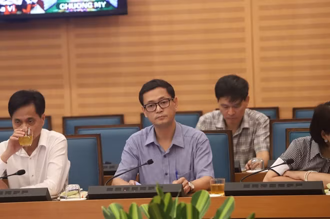 Ông Trương Quang Việt, Phó Giám đốc phụ trách CDC Hà Nội.