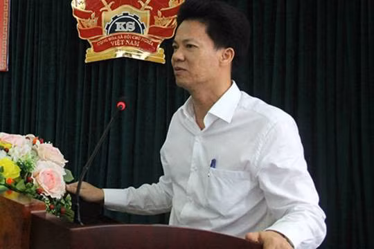 Ông Lê Cường, Bí thư quận uỷ Hà Đông.