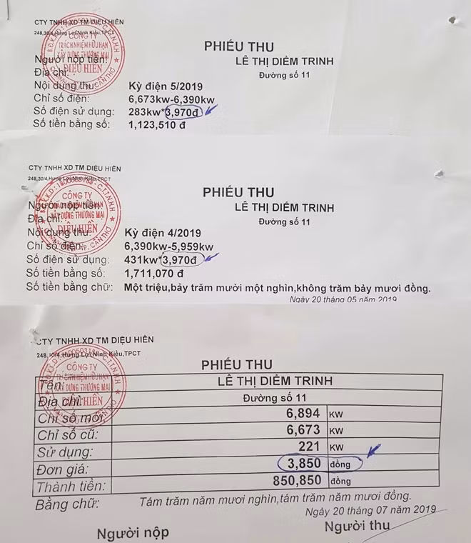 Sau gần hai tháng lãnh đạo UBND TP Cần Thơ chỉ đạo, tiền điện của người dân giảm xuống được 120 đồng/kWh.