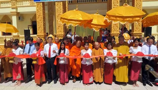 Khánh thành Học viện Phật giáo Nam tông Khmer tại Cần Thơ