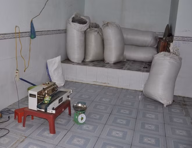 Tang vật được phát hiện.