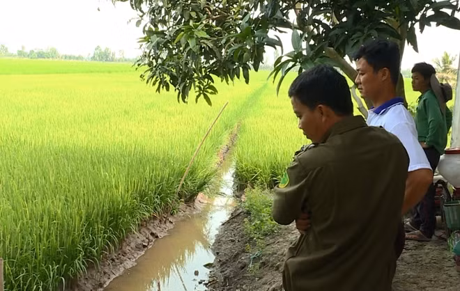 Hiện trường nơi xảy ra vụ điện giật chết người.