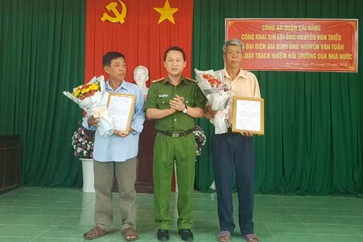 Bồi thường, xin lỗi 2 công dân oan sai