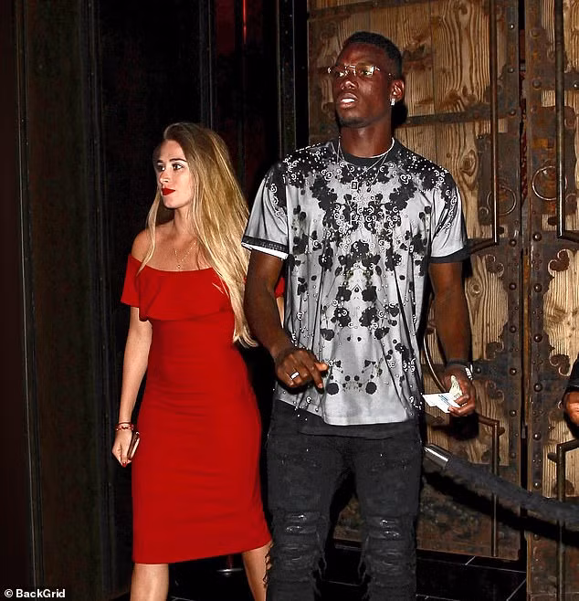 Pogba và hôn thê Maria