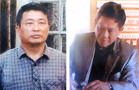 Nguyễn Thiên Hưởng và Trần Văn Nhứt.