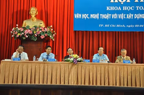 Hội thảo khoa học toàn quốc “Văn học, nghệ thuật với nhân cách con người Việt Nam” tại TP.Hồ Chí Minh ngày 3/10