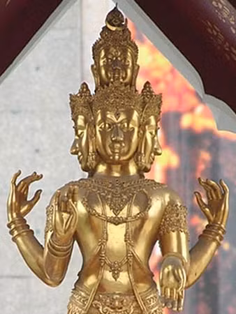 Bức tượng Thần Shiva.