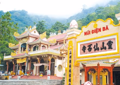 Một góc chùa ngày thường.