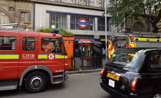 Phía bên ngoài ga tàu điện ngầm Holborn. Ảnh: PA. Phía bên ngoài ga tàu điện ngầm Holborn. Ảnh: PA.