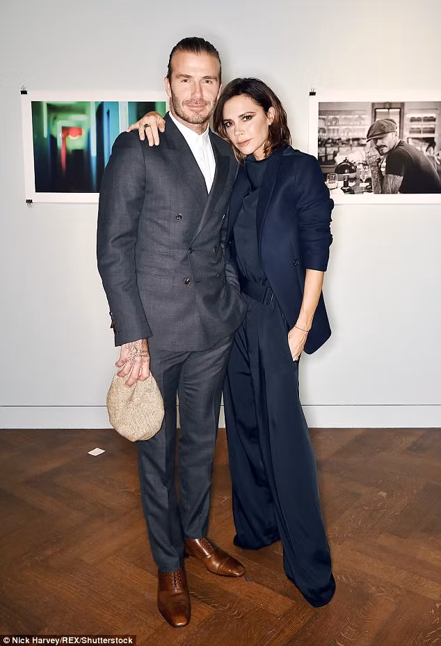Cặp đôi nhà Beckham rất "chất".
