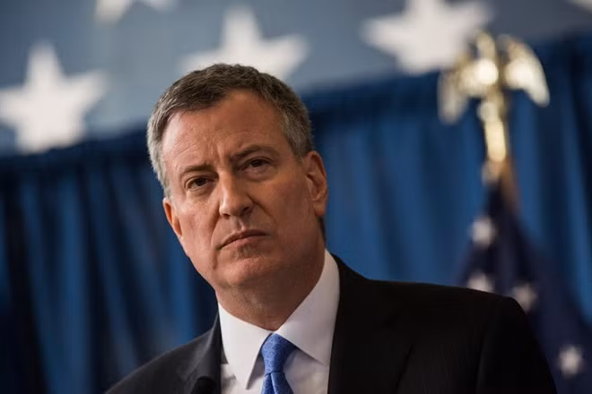 Ông Bill de Blasio. Ảnh: Getty