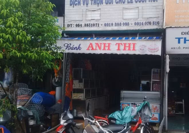 Tiệm bánh mì Anh Thi đóng ở chợ An Lỗ.
