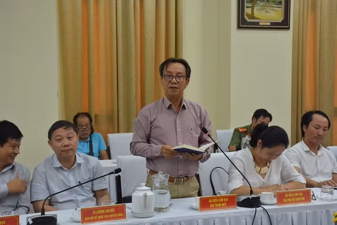 Ông Nguyễn Quang Thông, Tổng biên tập Báo Thanh Niên.