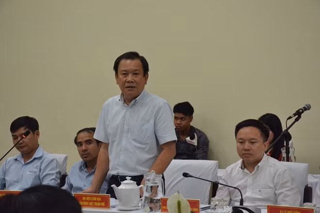 Ông Mai Ngọc Phước, Tổng biên tập Báo Pháp luật TP Hồ Chí Minh.