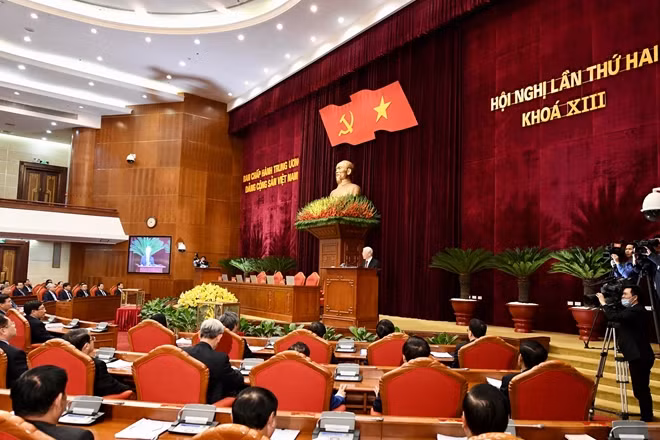 Toàn cảnh hội nghị.
