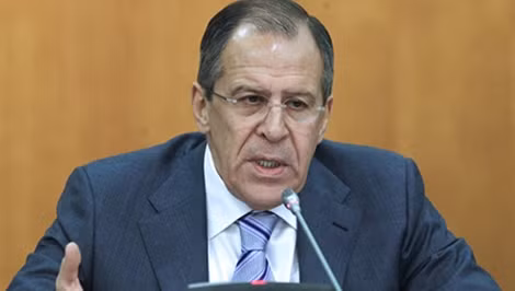 Ngoại trưởng Lavrov phát biểu tại cuộc họp báo.