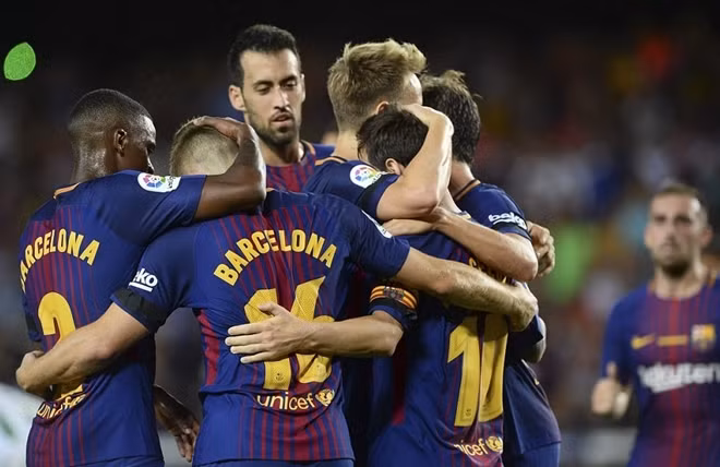 Chiến thắng giúp giảm bớt áp lực lên Barca sau thất bại tại Siêu cup Tây Ban Nha.