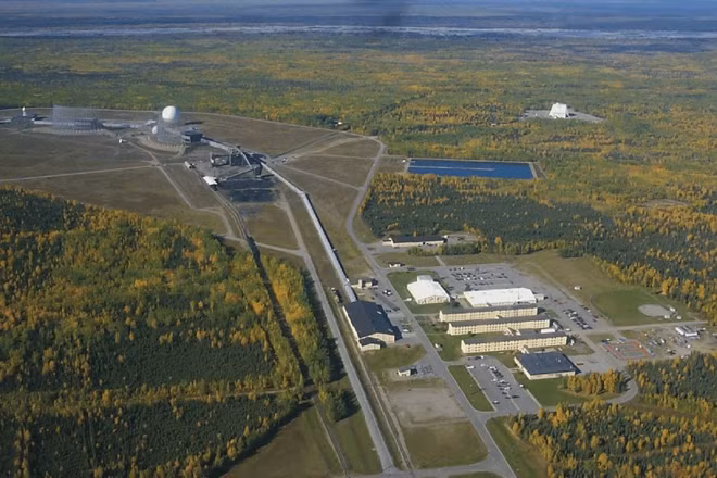 Trạm Không quân Clear ở Alaska. Ảnh nguồn: Wikipedia.