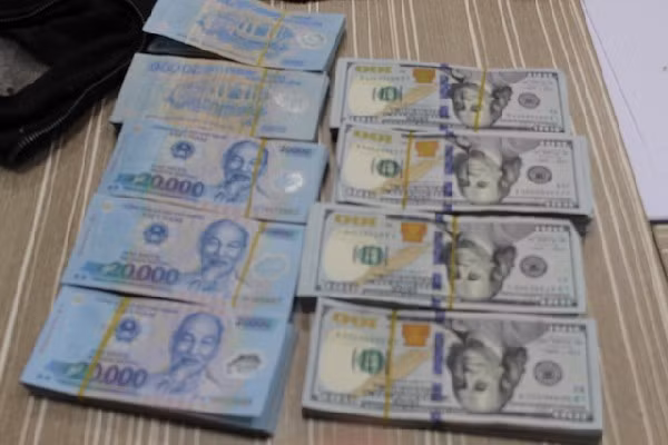 Tang vật thu được trong vụ án.