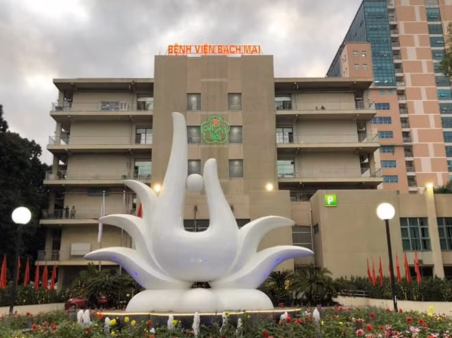 Bệnh viện Bạch Mai.