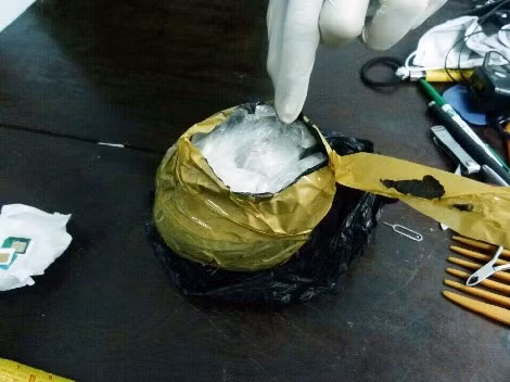 Lượng ma túy lớn là tang vật một vụ án.