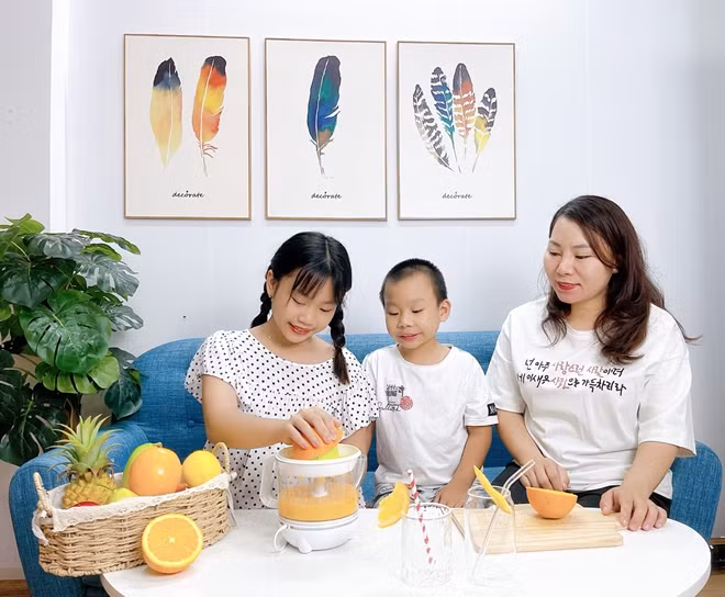 Mẹo tăng cường sức đề kháng cho con của chị Phương được nhiều người khen ngợi.