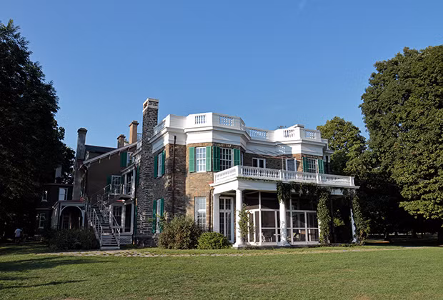 Điền trang của Roosevelt tại New York.