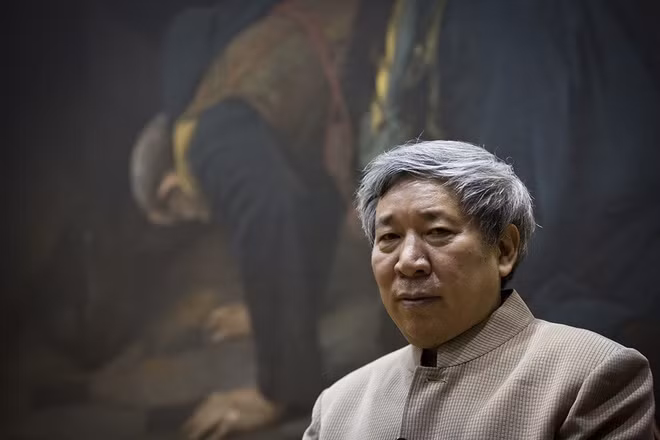 Nhà văn Diêm Liên Khoa Ảnh: L.G