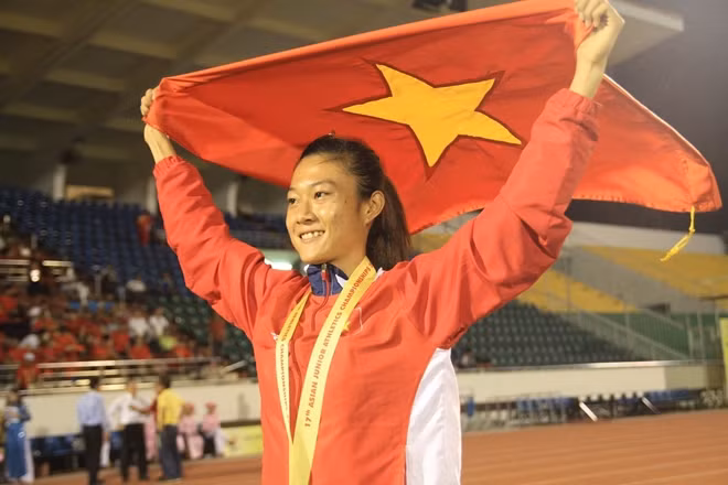 Lê Tú Chinh - nữ hoàng điền kinh mới của thể thao Việt Nam.