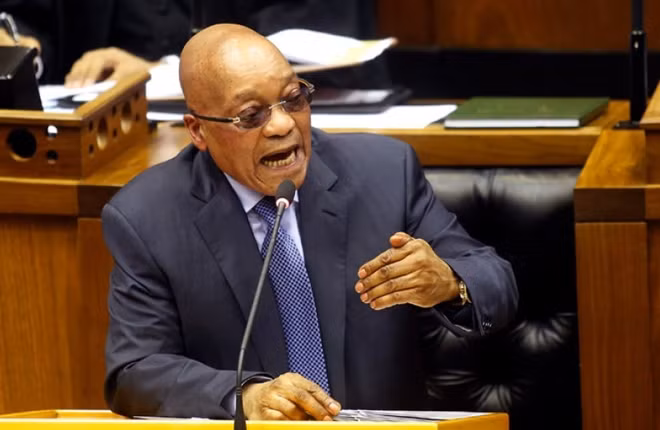 Tổng thống Jacob Zuma.
