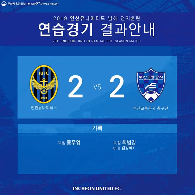 Công Phượng góp công với một bàn thắng cho Incheon United.