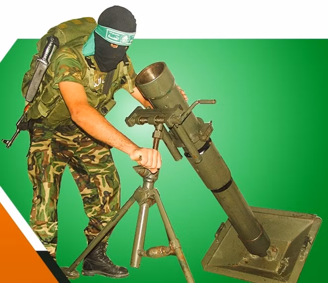 Chất lượng pháo cối do Hamas sản xuất không quá khác so với sản phẩm từ các nước Đông Âu.