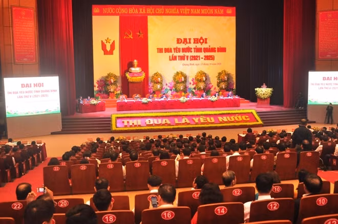 ĐH thi đua yêu nước tỉnh Quảng Bình lần thứ V (giai đoạn 2021-2025).