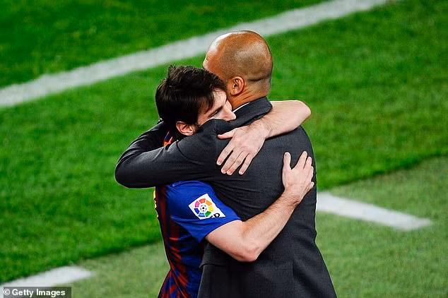 Nếu đến Etihad, Messi sẽ tái ngộ thày cũ Pep Guardiola người cùng anh tạo ra cú ăn 6 vĩ đại năm 2009.