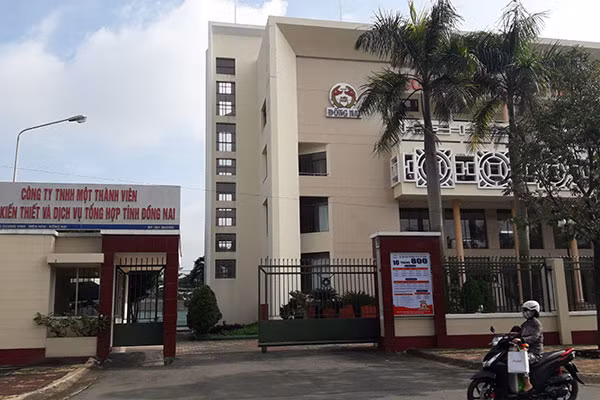 Trụ sở công ty Xổ số kiến thiết Đồng Nai.