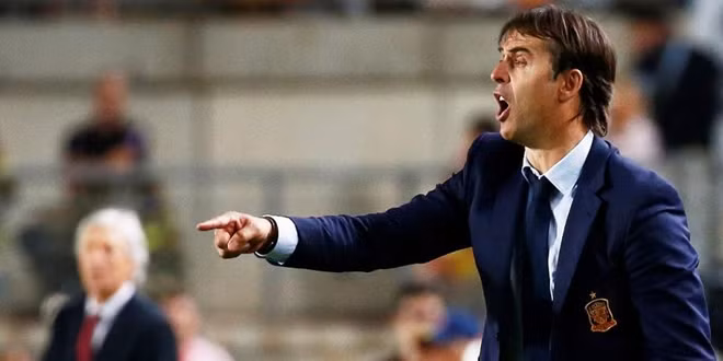 HLV Julen Lopetegui. Ảnh: Reuters.