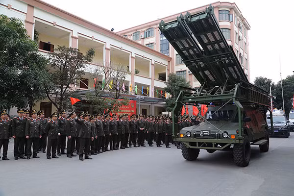 Tổng cục Hậu cần - Kỹ thuật (Bộ Công an) ra quân chủ động các phương án đảm bảo hậu cần - kỹ thuật bảo vệ Hội nghị cấp cao APEC Việt Nam năm 2017.