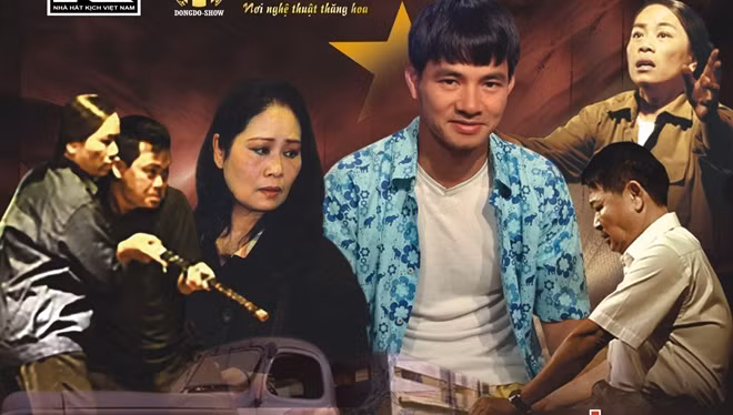 Các nghệ sĩ tham gia vở “Đi tìm điều không thể mất” của tác giả Lê Quý Hiền.