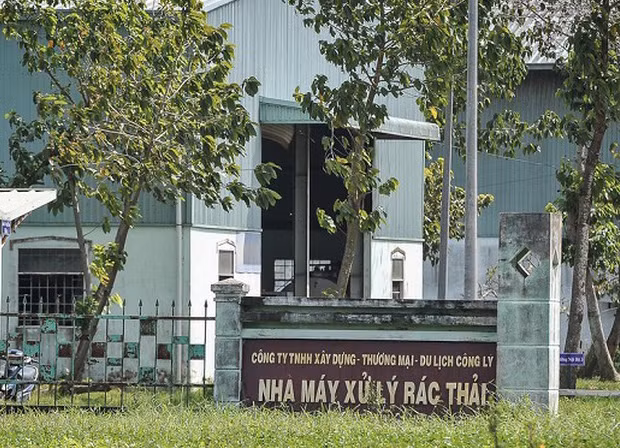 Nhà máy xử lý rác thải TP Cà Mau do Công ty Công Lý làm chủ đầu tư.