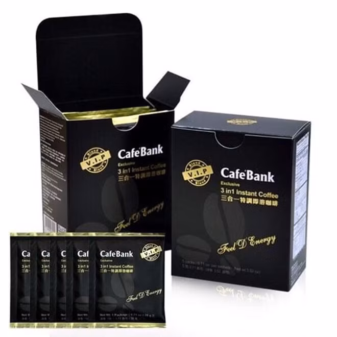 Cafe Bank ngoài chức năng là nước giải khát còn có công dụng tuyệt vời cho sức khỏe và sinh lý nam giới