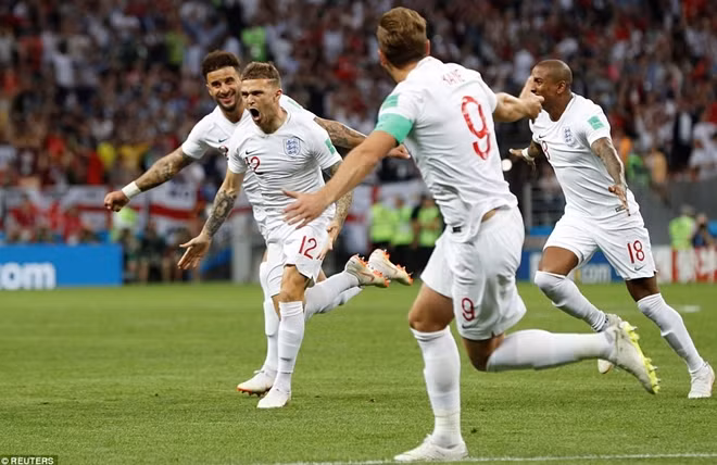 Trận bán kết World Cup, các cầu thủ Anh đã trải qua hết các cung bậc cảm xúc.