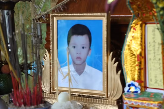 Di ảnh cháu Việt.