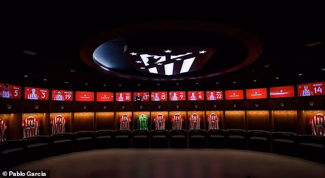 Phòng thay đồ lộng lẫy mà CLB Liverpool sẽ sử dụng tại trận chung kết Champions League năm nay.