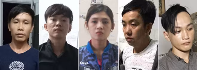 Các đối tượng trong hai vụ trộm máy tính liên tỉnh và cướp ngân hàng.