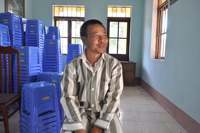 Phạm nhân Vũ Đình Quân.
